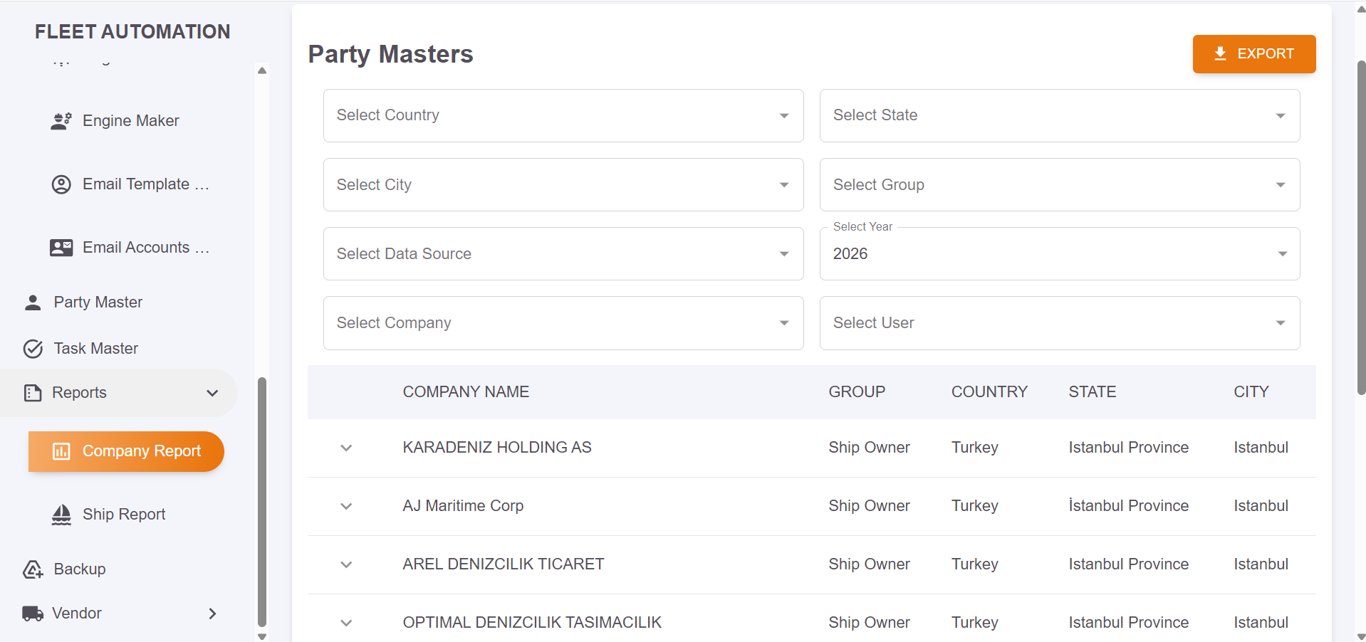 Fleet Automation Company Report