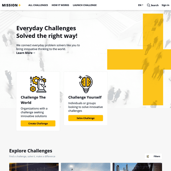 Crowdsourcing Platform and Innovator Network